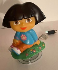 DORA THE EXPLORER Night Light/ Lamp 2007 Solid Plastic working Condition RARE
