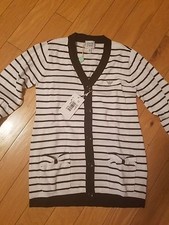 NWT girls Armani Junior striped cardigan with...
