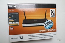 D-Link DIR-615 300Mbps Wireless N 4-Port Router Complete in Retail Box