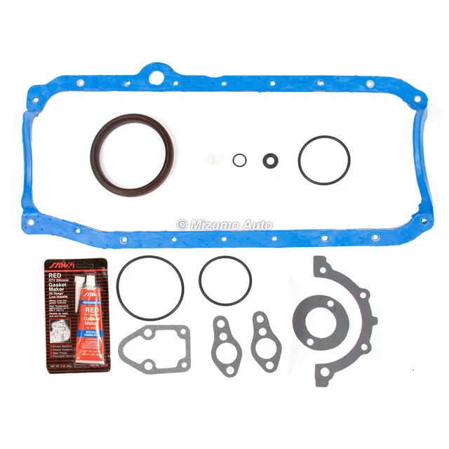 Conjunto completo de anéis de rolamentos de junta ajuste 96-02 Chevrolet GMC Cadillac 5.7L OHV VIN R - Imagem 4 de 4