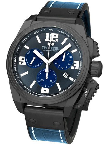 TW-Steel TW1117 Canteen Herrenuhr Chronograph 46mm 10ATM - Bild 2 von 6