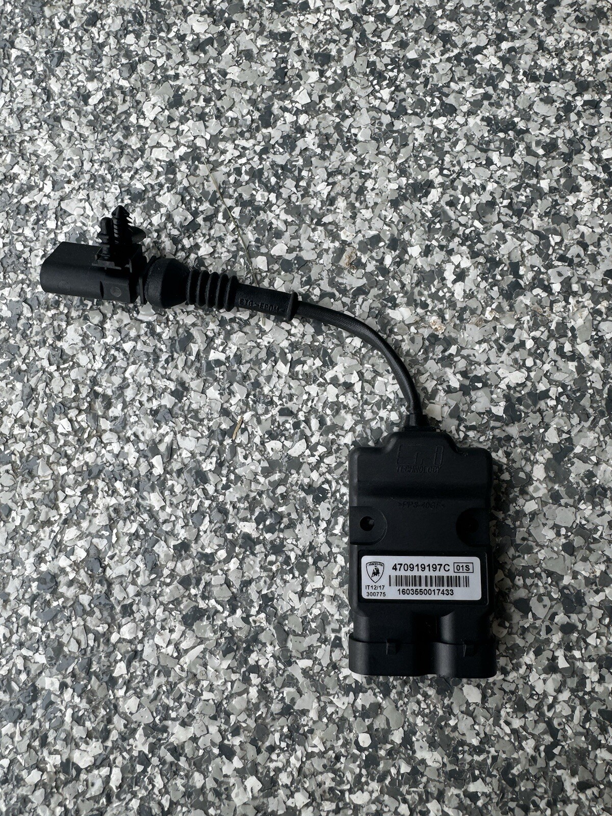 Lamborghini Aventador OEM Cold Joint Catalyst Control Module. 470919197C