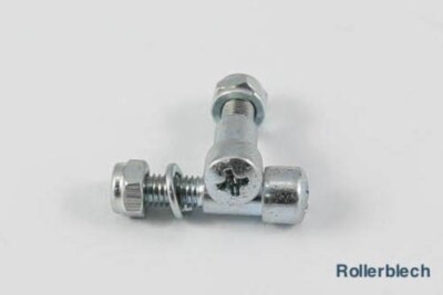 Vespa 2x Hebelschraube Lenker/Kupplung/Hebel Kreuzschlitz  V50 PV/ET3