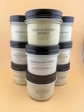 4oz candle-Max Scented-100% Soy Wax-Pick your Scent-Buy 4 Save 25%-Fall Scents