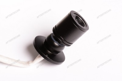 Schwarz Mikro LED Spot 30° Warmweiß 1W Drehbarer Lichtpunkt D5C3