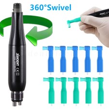 Dental 4:1 Hygiene Prophy Handpiece 360  Swivel Straight Cone Air Motor 4Holes