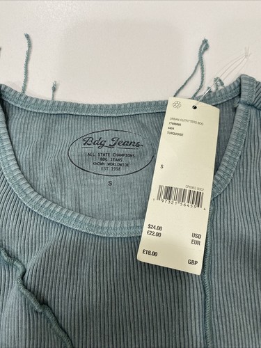 Urban Outfitters BDG Exposed Seam Tank Top S