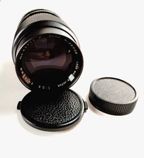 Ricoh 135mm P Auto Rikenon f2.8 Prime Telephoto Lens M42 Screw Mount Clean VG+