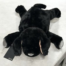 Two Blind Brothers Beacon the Guide Dog 14" Puppy Soft Floppy Black Plush