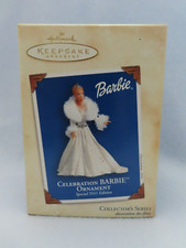 Hallmark Celebration Barbie Ornament 2003 - Fourth In Series Winter Fantasy Collectible