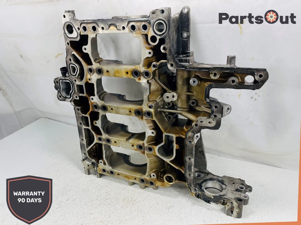 AUDI S6 2013-2018 4,0 L V8 turbo motor bloque de cilindros carcasa del cigüeñal OEM Foto 2 de 4