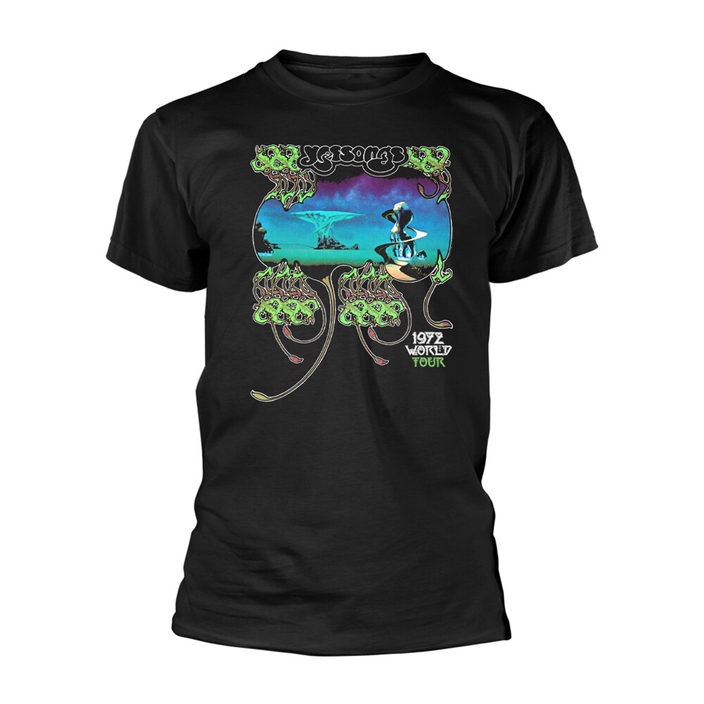 YES - YESSONGS BLACK T-Shirt X-Large