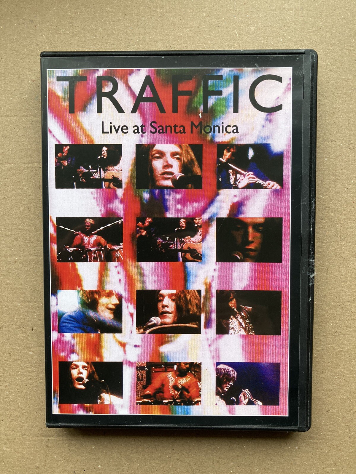 Traffic, Live at Santa Monica ‘72 DVD, Concert Cherry Red, All Region, RARE