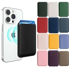 Magnetic Mag-Safe Wallet Cell Phone Card Holder for Phone Case with Mag-Safe