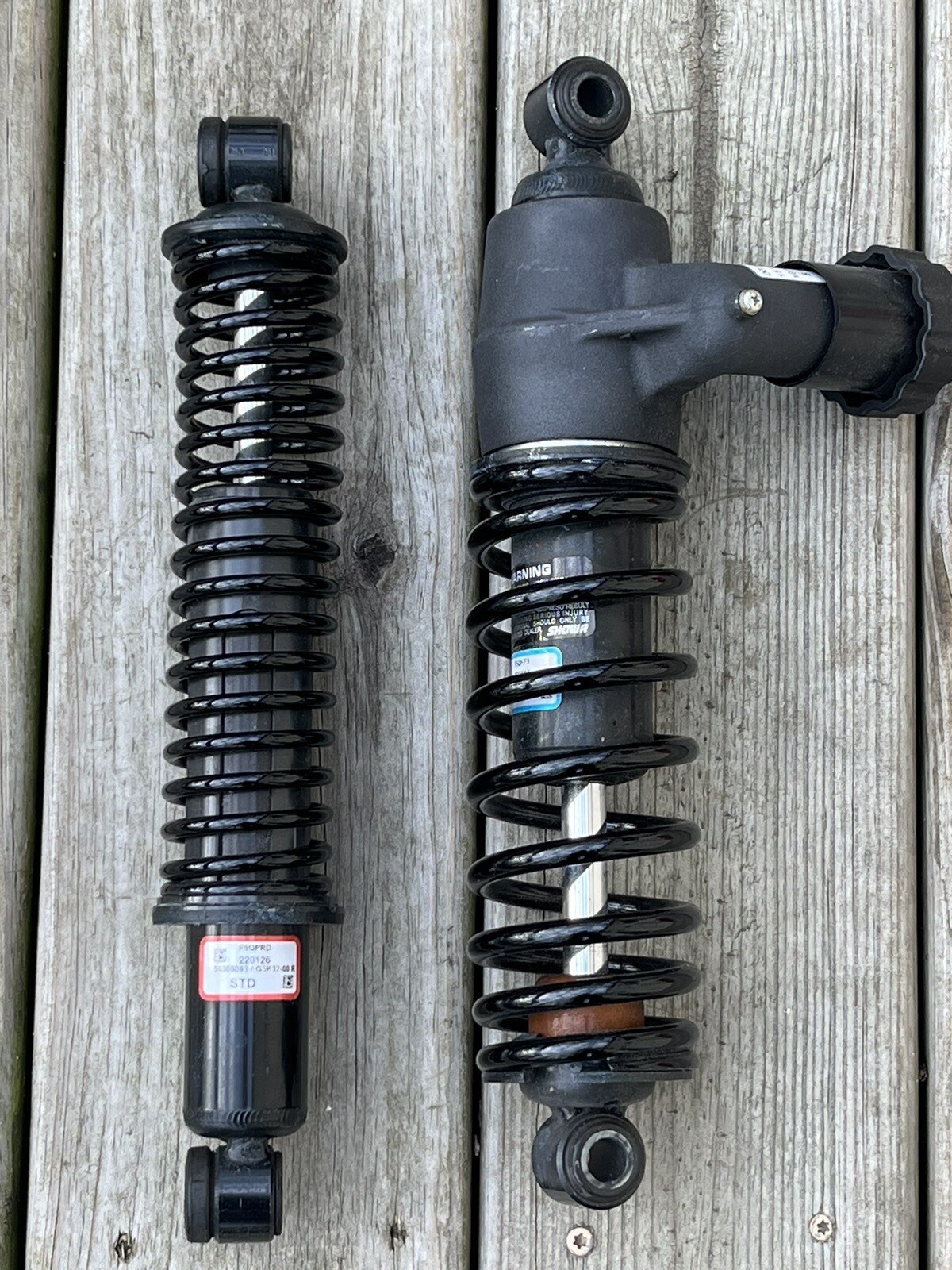 Harley Davidson Premium Adjustable Touring ShocksLow 20172023 Models