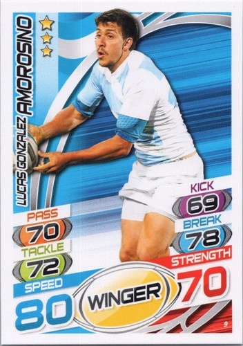 2015 Topps Rugby Attax Base Cards 1-234 **Choose Your Card** Collection Trading - Picture 14 of 315