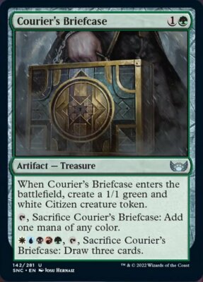 COURIER'S BRIEFCASE x4 mtg NM-M Streets of New Capenna 4 Unc