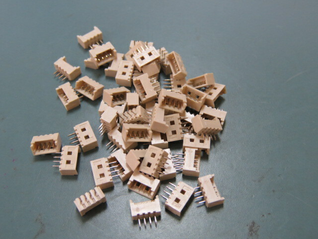 MOLEX 53047-0410 Qty of 93 per Lot Connector Header Through Hole 4 ...