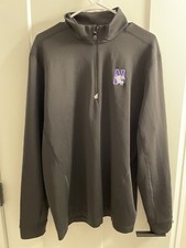 Northwestern University Wildcats Pullover 1/4 Zip Medium