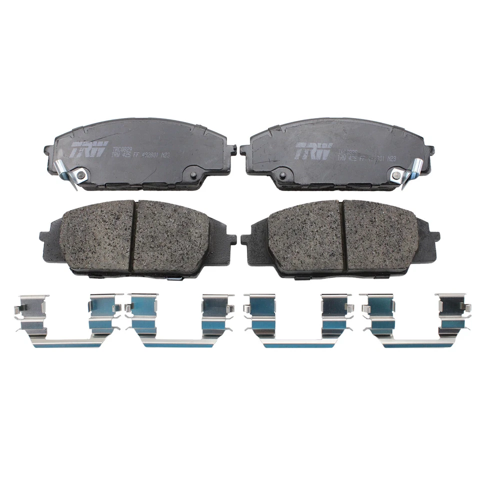 TRW Pro Front Ceramic Brake Pad Set with Clips for Acura RSX Honda Civic S2000 — 第 2/4 张图片