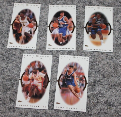 1993 CLASSIC FUTURES TEAM CFT (set of 5) ANFERNEE , WEBER,MASHBURN, KUKOC,RIDER