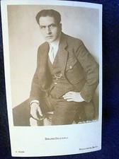 OLD PPC: BRUNO DECARLI~ACTOR~SILENT MOVIES~PHOTO MAC WALTEN~ BERLIN