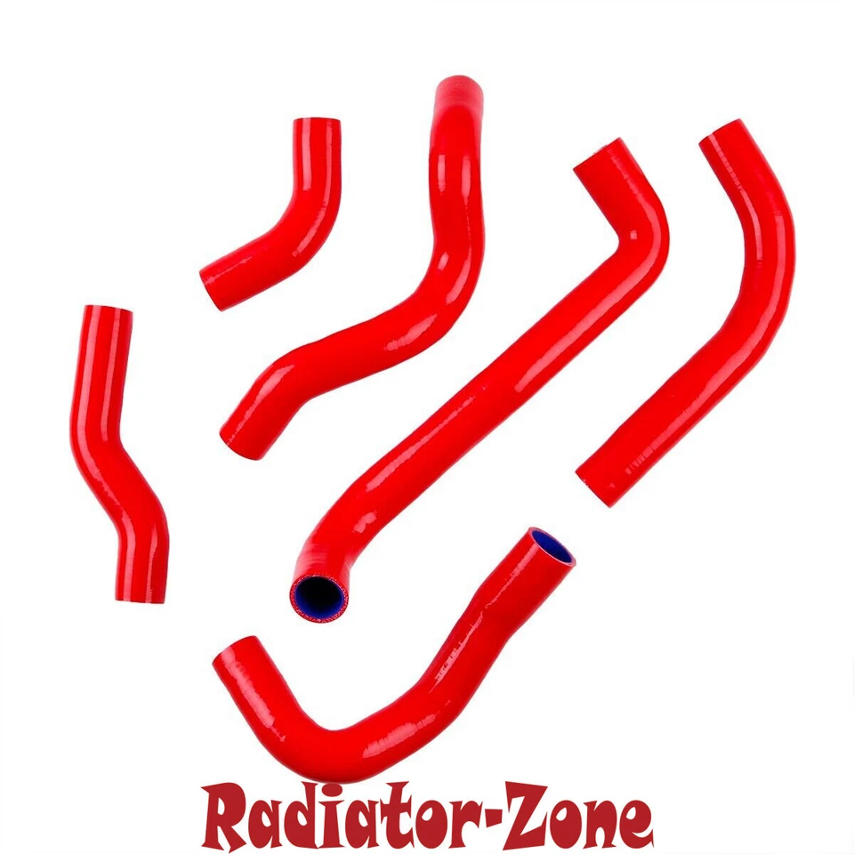 Manguera intercooler de silicona negra 6 piezas para Mitsubishi GTO 3000GT Stealth Twin Turbo Foto 3 de 4