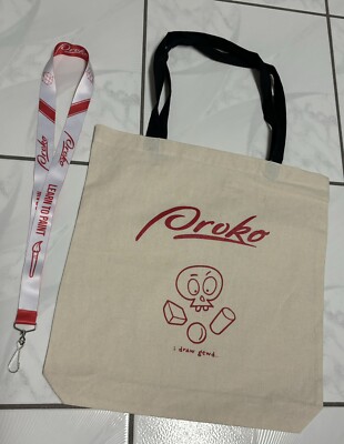 Lightbox Expo 2024 Lanyard + Proko Tote Bag I Draw Gewd Exclusive Merchandise