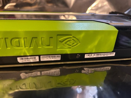 NVIDIA Tesla Cisco M60 16GB GDDR5 GPU Accelerator Card 699-2G402-0060-310 E - Afbeelding 5 van 5