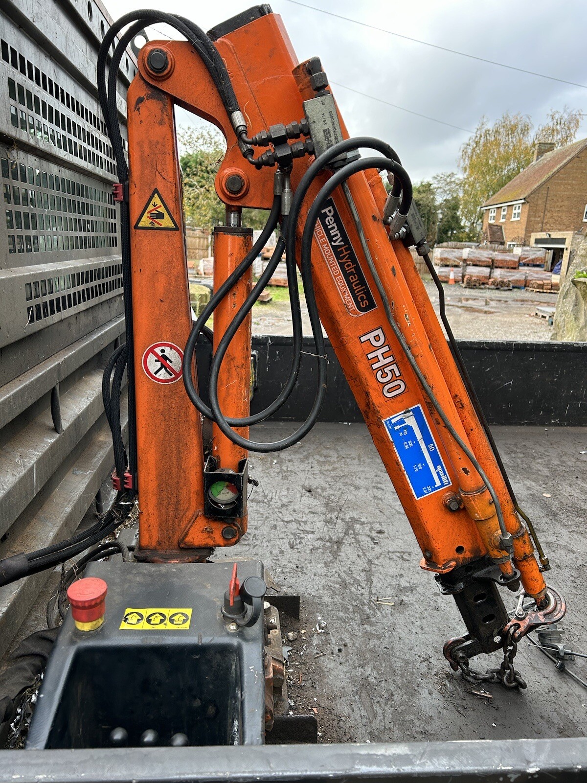 Hiab Crane/PH50/ Penny Hydraulics/ Transit Grelly UK