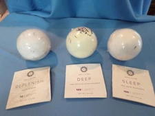 3 NEW Vital You Bath Bombs DEEP SLEEP & REPLENSIH 6.2 oz Each Great Gift  RSO2GG
