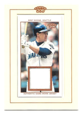 2002 Topps (206) #TR-BBO Bret Boone (Game Worn Jersey) RELIC SEATTLE 