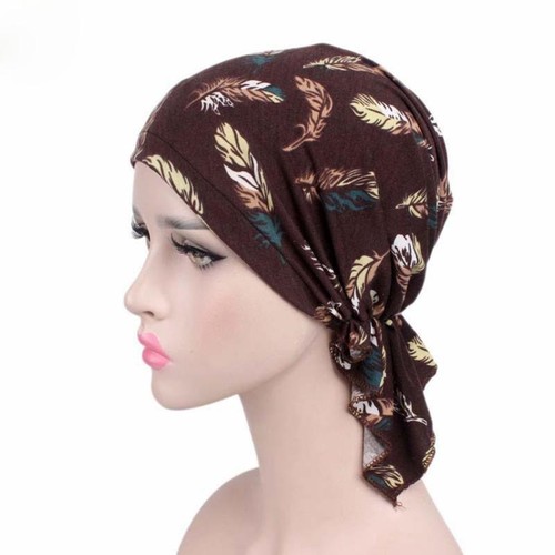 *Frauen-Krebs-Hut Chemo-Mütze Haarausfall Muslimisches Kopftuch Turban ≌ - Bild 13 von 37