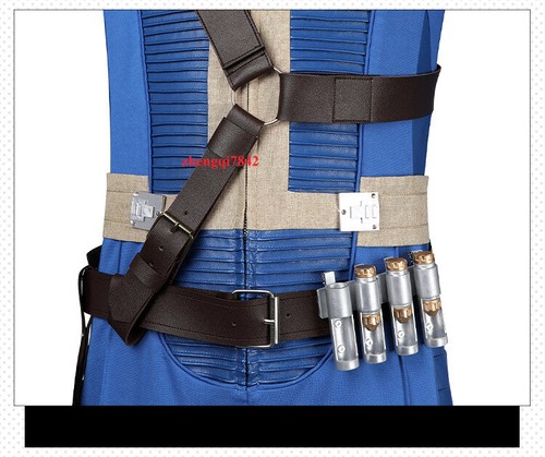 2024 Fallout Season1 Blue Cosplay Outfit Jumpsuit Uniform Costume Outsuit Unisex - Picture 8 of 16