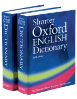 Shorter Oxford English Dictionary, 2 Volumes by William Trumble: Used