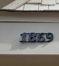 Address House Number Plate Sign, 3D Address Sign - WILL CUSTOMIZE ADDRESS