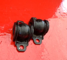 03-07 HONDA ACCORD REAR SWAY BAR BRACKET MOUNT WITH BUSHING SET PAIR BOTH OEM