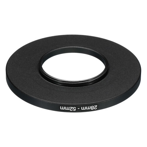28mm-52mm Metal Step Up Ring, Camera Lens Filter Adapter Ring Black - Picture 3 of 5
