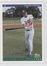 1993 Classic Best Vero Beach Dodgers Steve Green #6 0f4