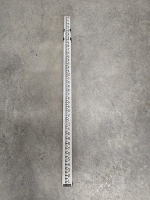 8 Foot Aluminum Grade Rod 3 Sections Telescopic Leveling Rod CST Berger Survey