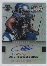 2016 Panini Prizm Collegiate Draft Picks Silver Andrew Billings #182 Auto 0f8