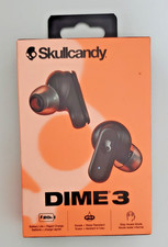 Skullcandy S2DCW-R740 Dime 3 True Wireless Black Earbuds Rapid Charge Brand New