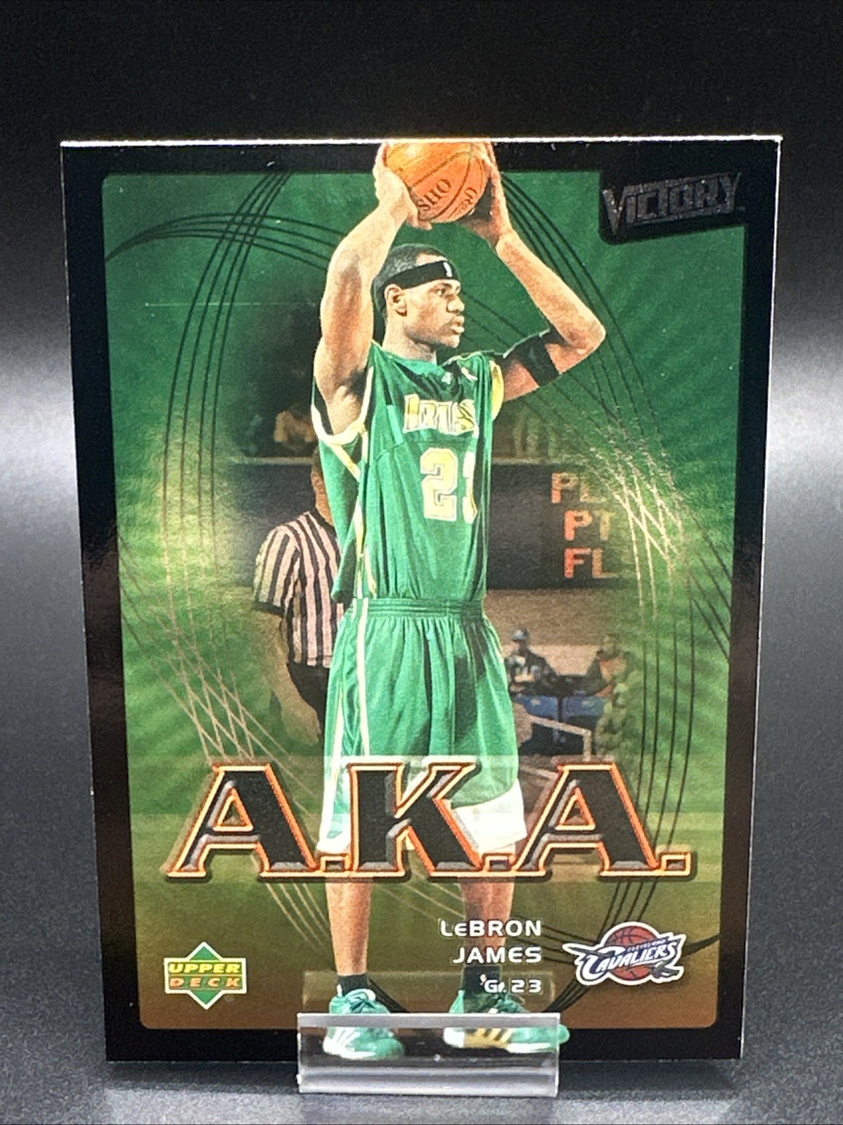 2003-04 Upper Deck Victory Lebron James AKA Rookie RC #206 Cavaliers