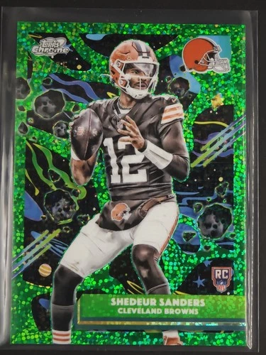 2025 Topps Cosmic Chrome Shedeur Sanders Base (RAW)