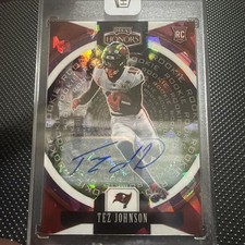2025 Panini Honors Football Bucs Tez Johnson Rookie Auto 18/25