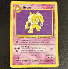Wizards of the Coast Pokemon TCG Hypno 23/62 Fossil 1999 Rare 90 MP on eBay