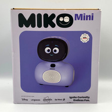 Miko Mini: STEM Interactive Adaptive Learning AI-Powered Robot Purple - Open Box