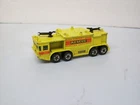 Vintage 1979 Hot Wheels Diecast 1/64 Yellow Airport Rescue Fire Dept Truck