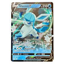 Glaceon V - 040/203 Evolving Skies Sword & Shield Ultra Rare Card Pokemon TCG NM