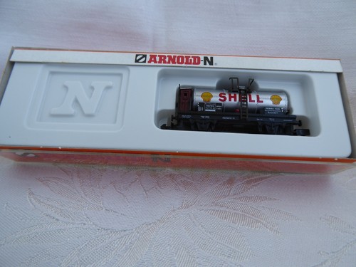 Arnold Kesselwagen 542175 Shell mit Bremshaus Spur N Mehrfarbig mit OVP  NEU | Zustand: Neu